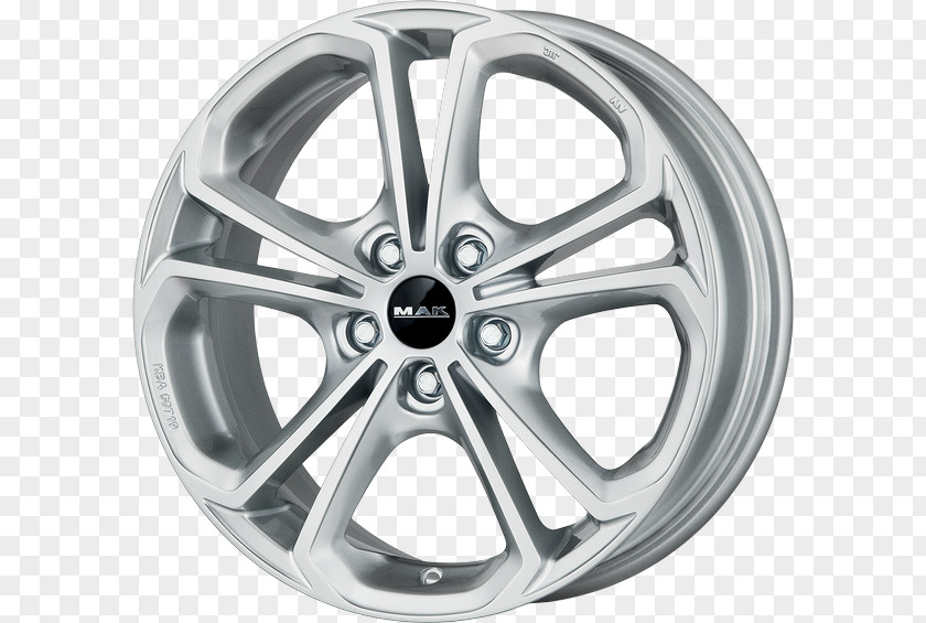 Mak Rim Car Alloy Wheel Tire PNG