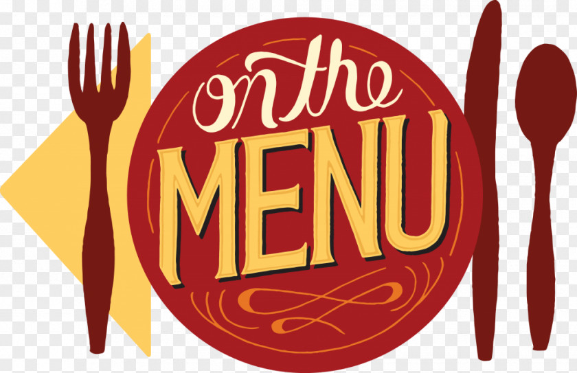 Menu Logo Restaurant Cafeteria Clip Art PNG