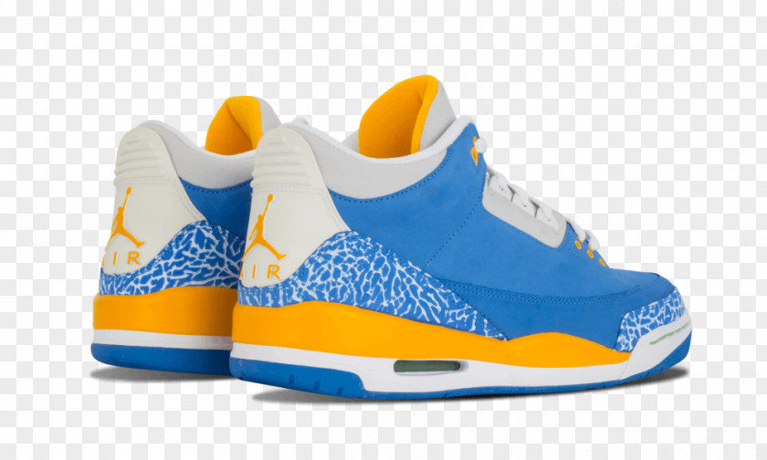 Nike Air Jordan 3 Ls Shoes Brisk Blue // Pro Gold 315297 471 Radio Raheem Sports Film PNG