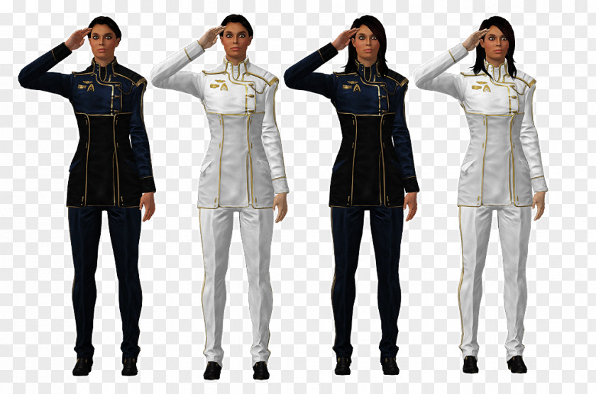 Pale Clothes Mass Effect 3 2 Ashley Williams Dress Uniform PNG