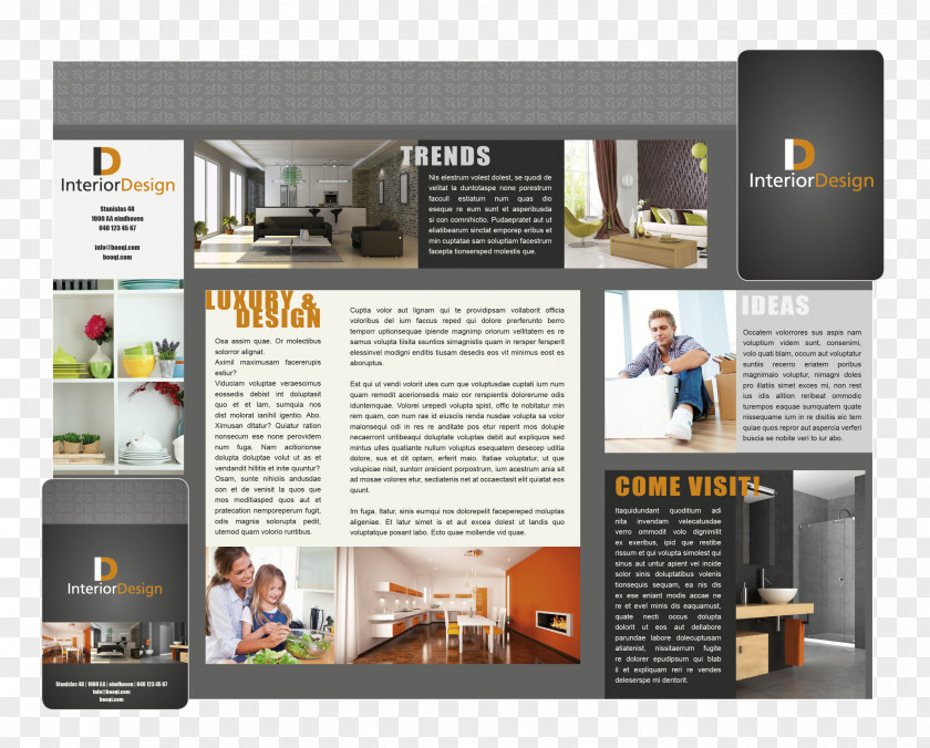 Design Brand Brochure PNG