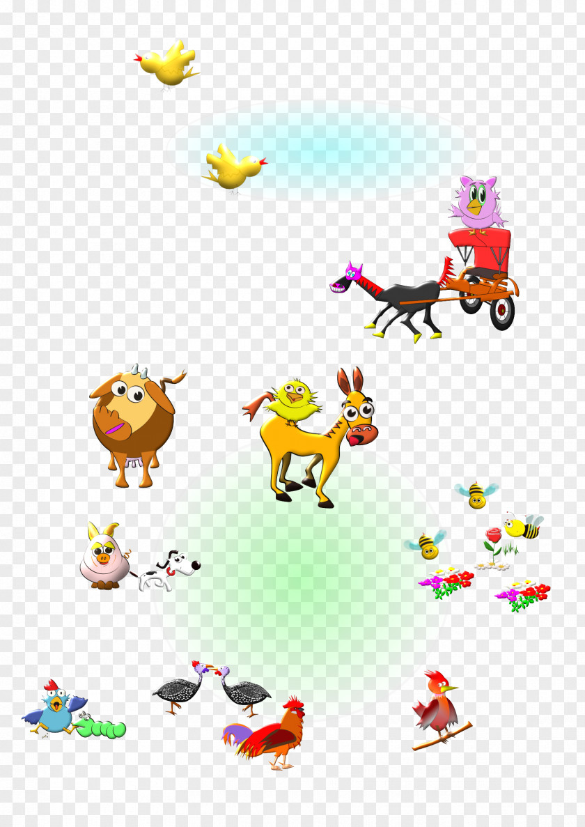 Farm Animal Cartoon Drawing Clip Art PNG