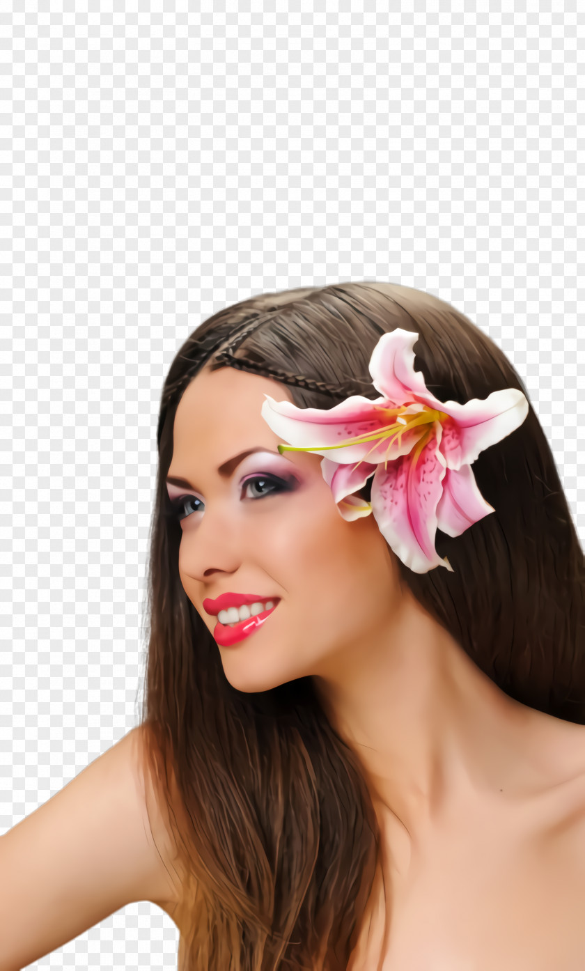 Fashion Accessory Hairstyle Hair Face Pink Headpiece PNG