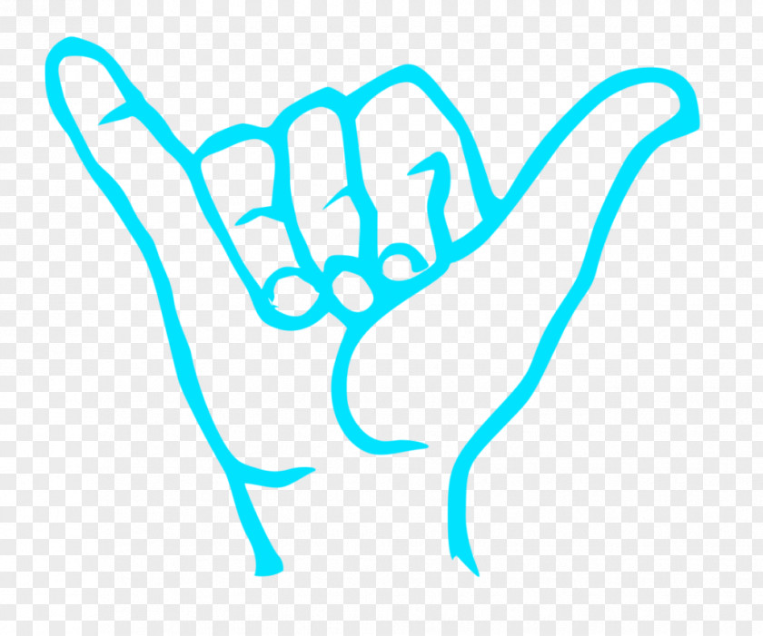 Fingers Shaka Sign American Language Y PNG