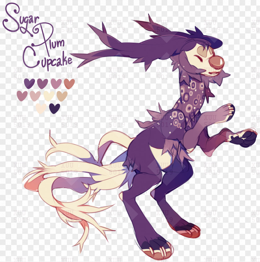 Sugarplum Horse Graphic Design Art PNG