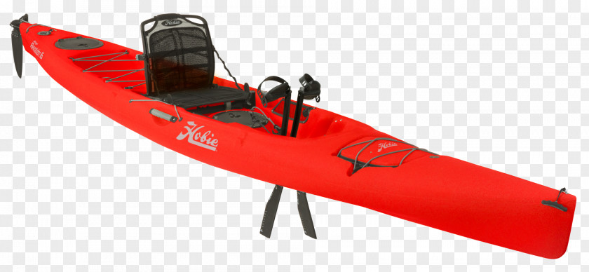 Hobie Mirage Revolution 16 Cat Kayak Outback Outboard Motor PNG