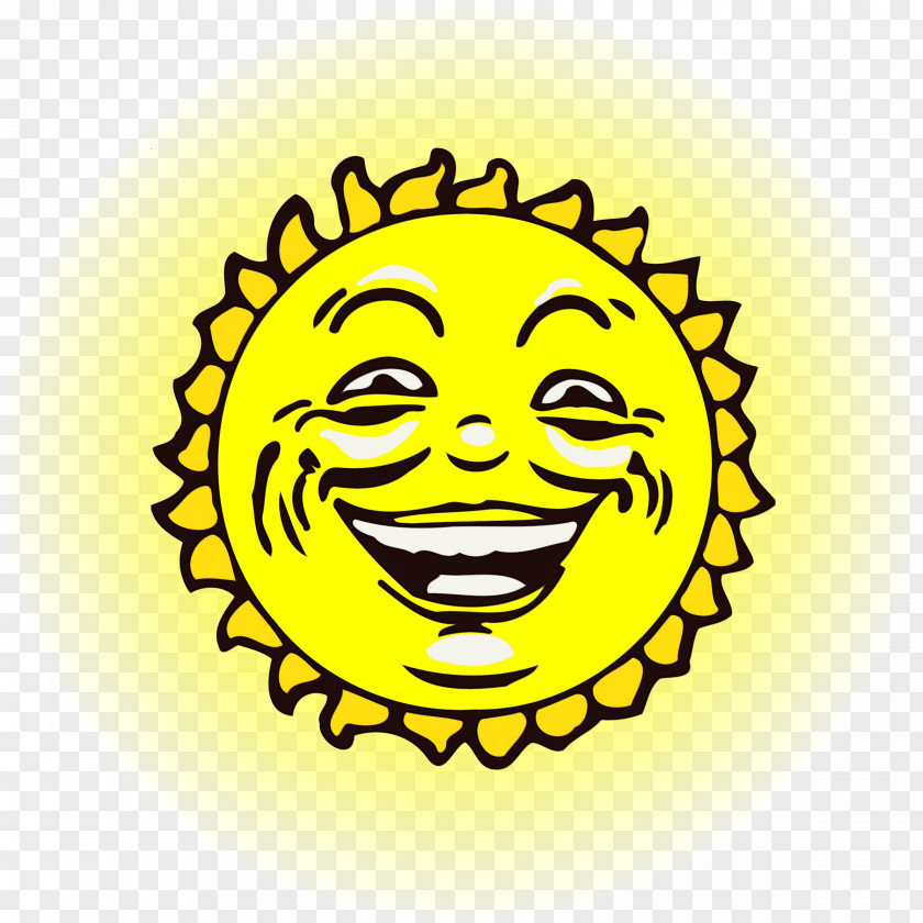 Pleased Symbol Smiley Face Background PNG