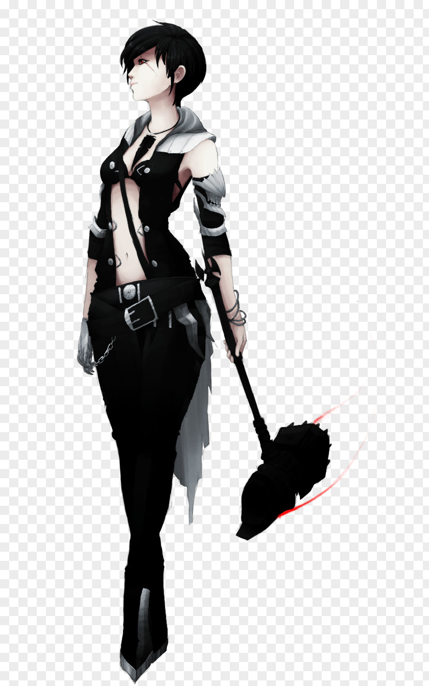 Vindictus Mabinogi Character Concept Art PNG