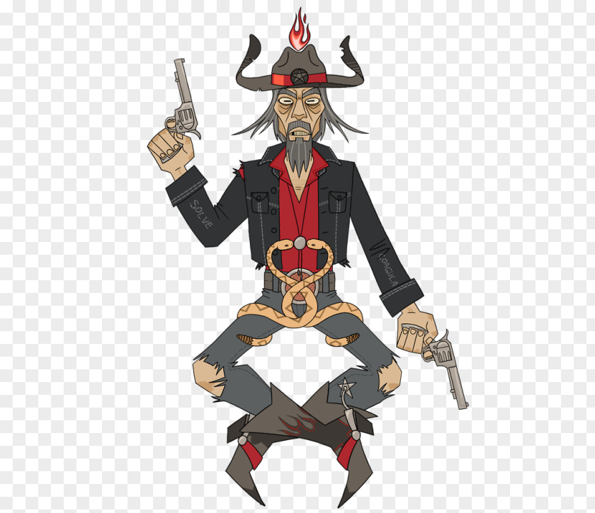 Baphomet Illustration Costume Design Character Cartoon PNG