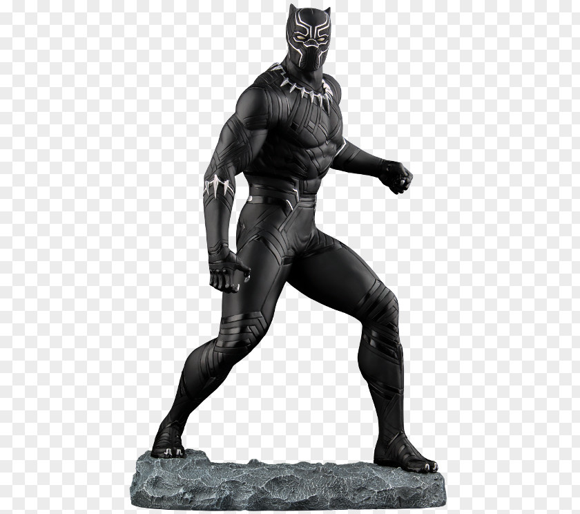 Black Panther YouTube Sculpture Statue Marvel Comics PNG