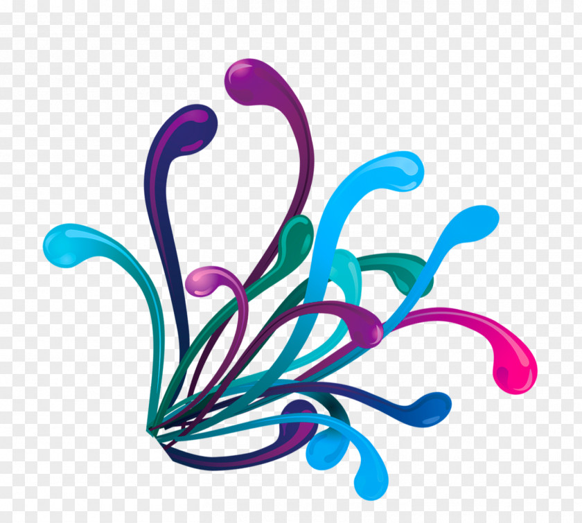 Colorful Abstract Decoration Color PNG