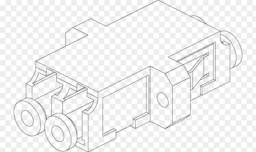 Fiber Sheet Line Art House Drawing PNG