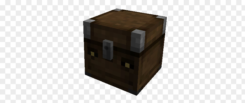 Minecraft Trunk Furniture Travel Baggage PNG
