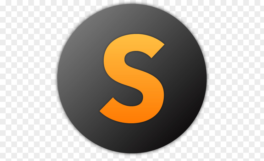 Sublime Text Editor Icon PNG