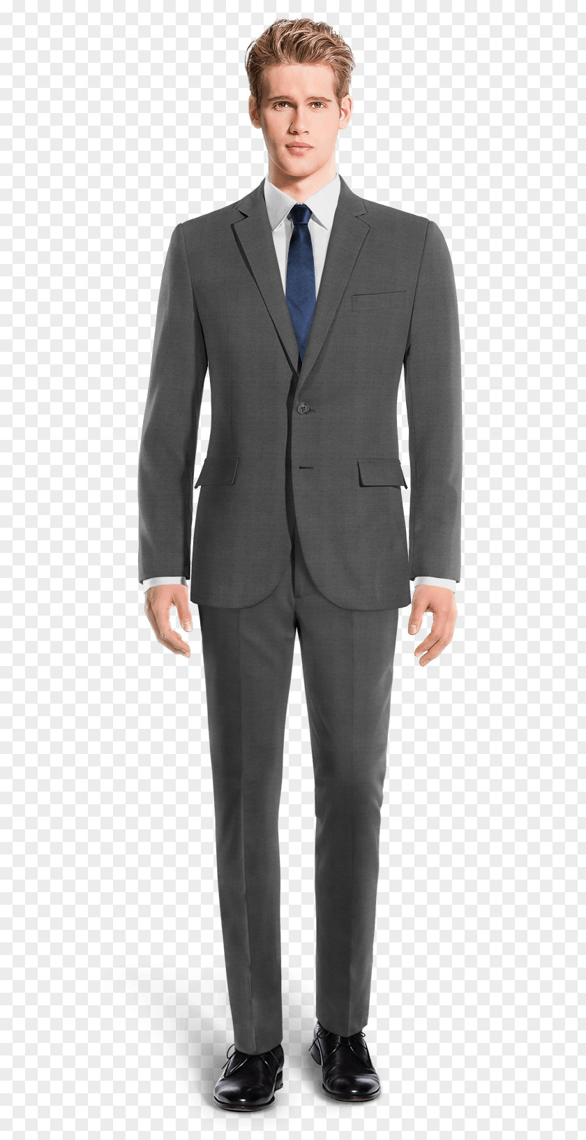 Gray Suit Pants Chino Cloth Blue Jacket PNG