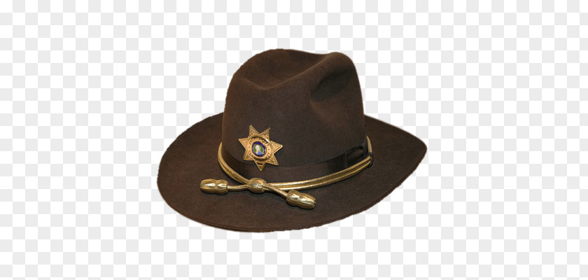 Sheriff Fedora Los Angeles County Sheriff's Department Hat PNG
