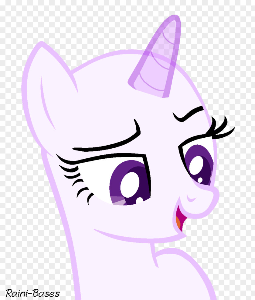 Unicorn Face Rarity My Little Pony DeviantArt PNG