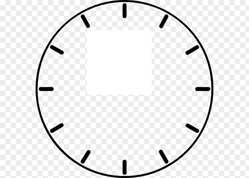Blank Number Cliparts Clock Face Alarm Clip Art PNG
