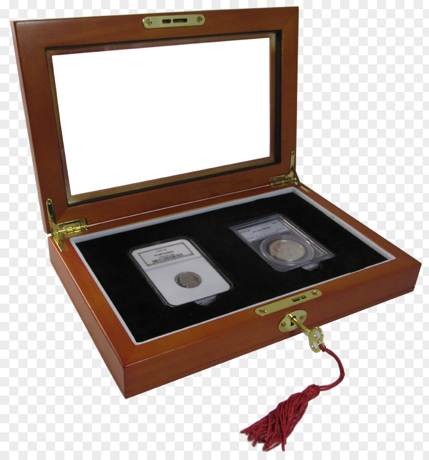 Box Display Case Glass Professional Coin Grading Service Concrete Slab PNG