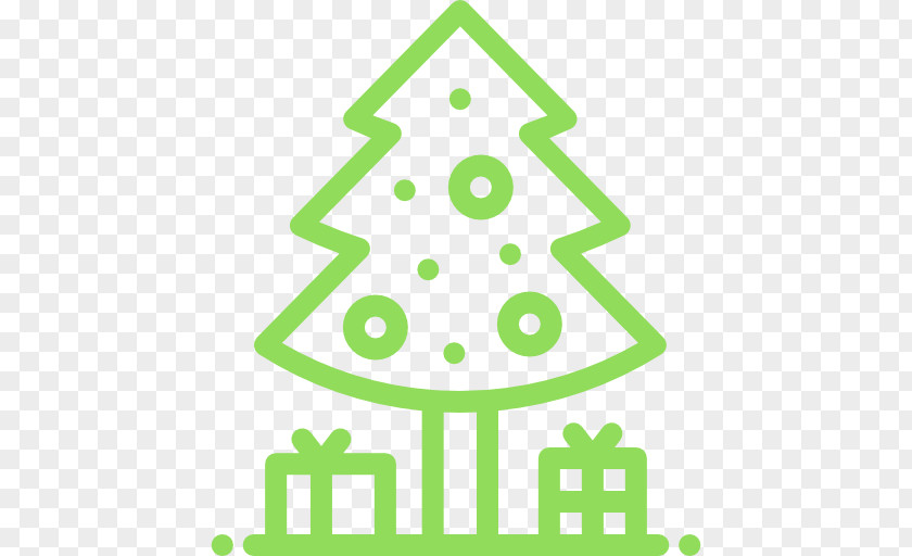 Christmas Tree Silhouette Clip Art PNG