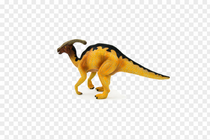 Dinosaur Velociraptor Parasaurolophus Animal Figurine PNG