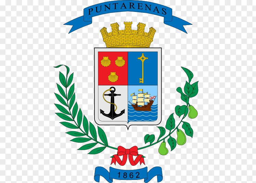 Escudo De Costa Rica Puntarenas Esparza Cartago Province Provinces Of Coat Arms PNG
