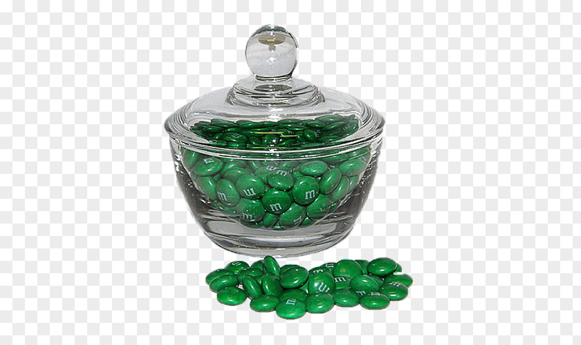 Green Candy M&M's Chocolate Peanut Bag PNG