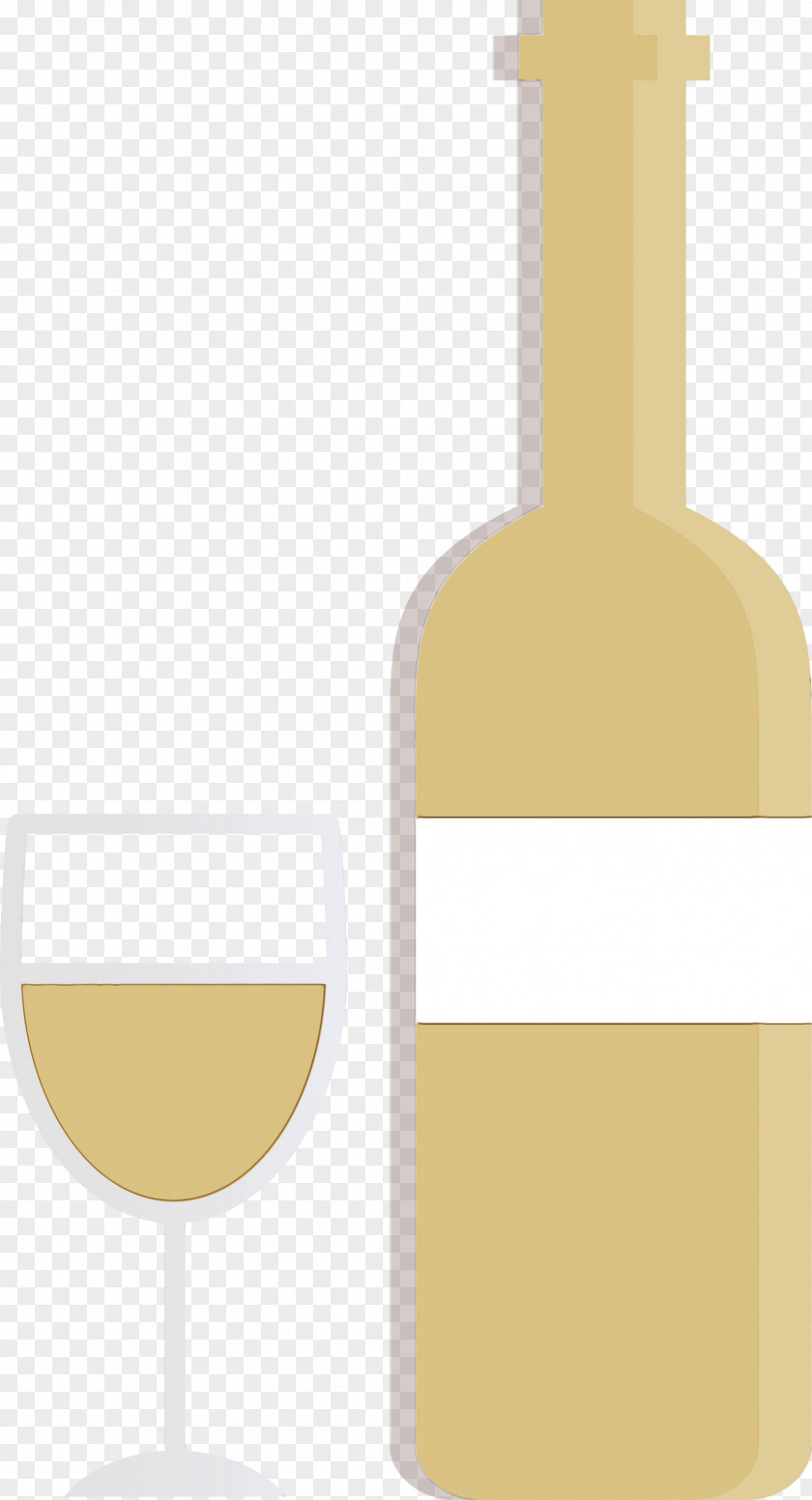 Wine Bottle White Glass PNG