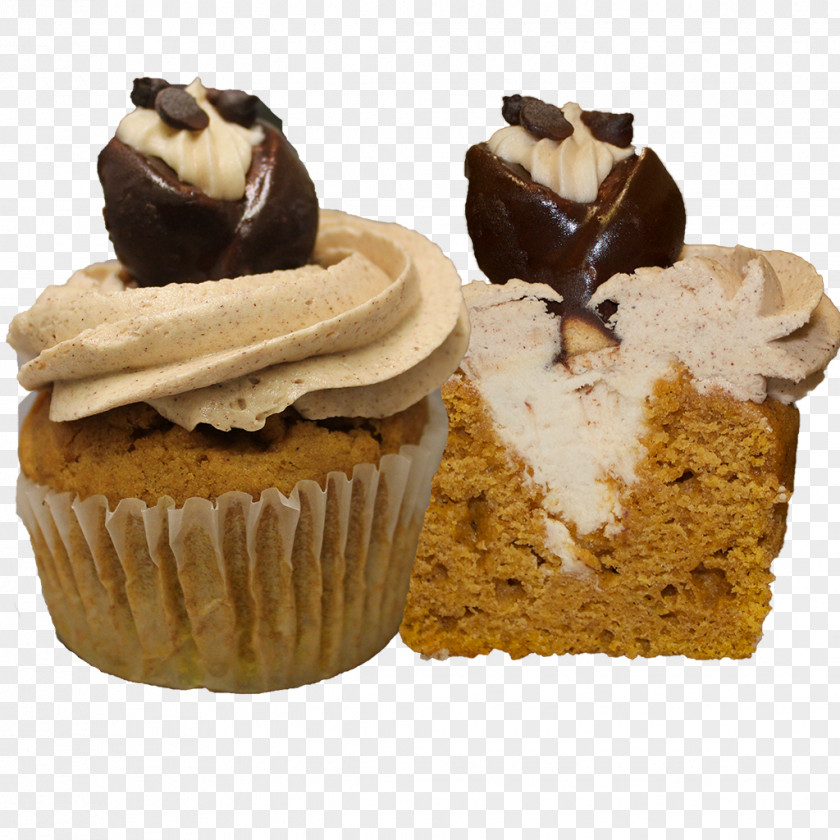 Chocolate Cupcake Peanut Butter Cup Muffin Praline Cream PNG