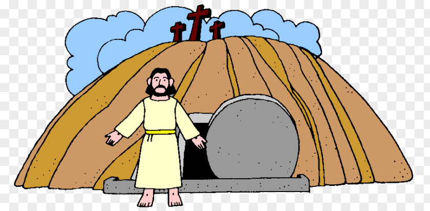 Easter Jesus Is Risen! Clip Art Resurrection Of Openclipart Has Risen PNG