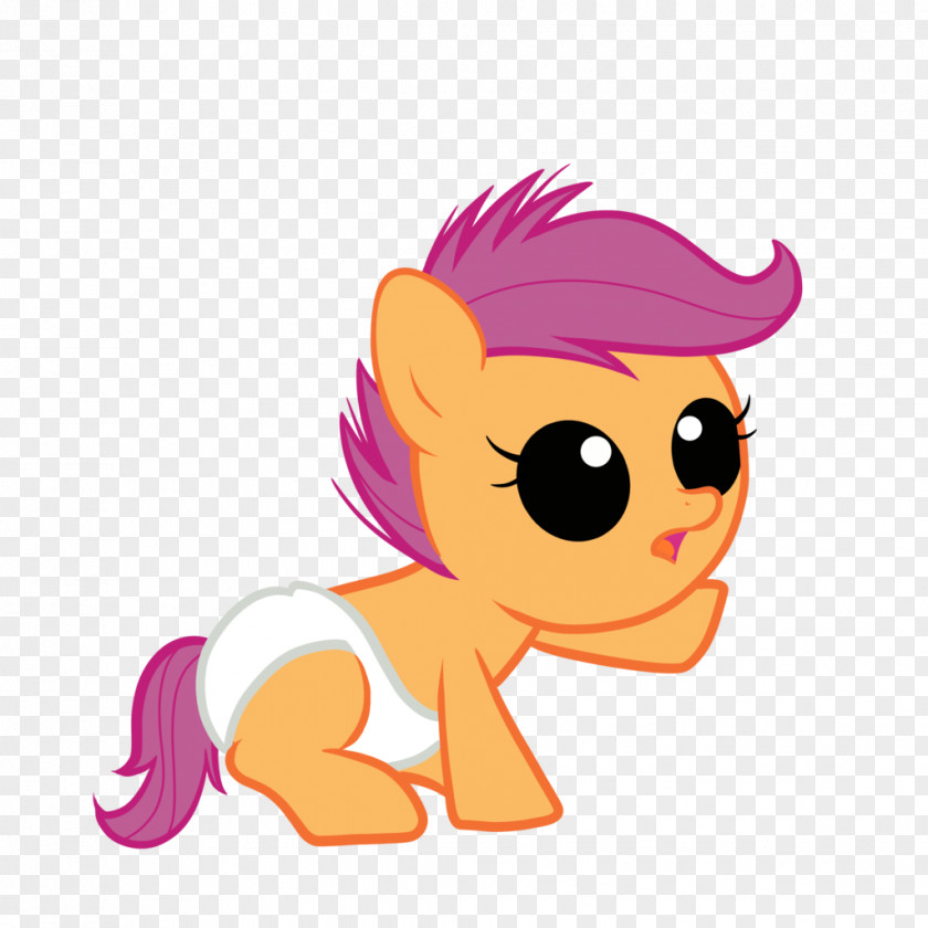 Horse Pony Scootaloo Rainbow Dash The Cutie Mark Crusaders PNG