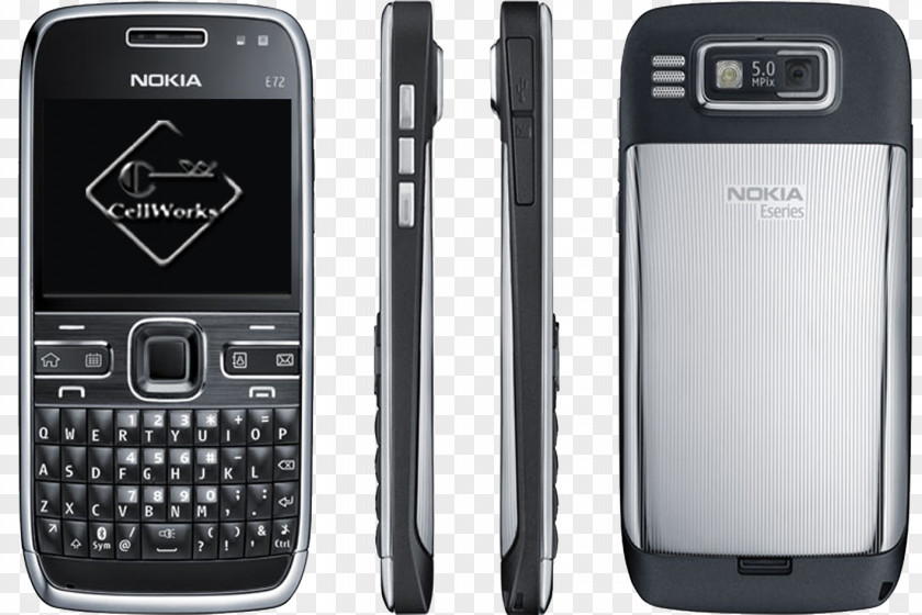 Smartphone Nokia E72 E75 E71 E5-00 Eseries PNG