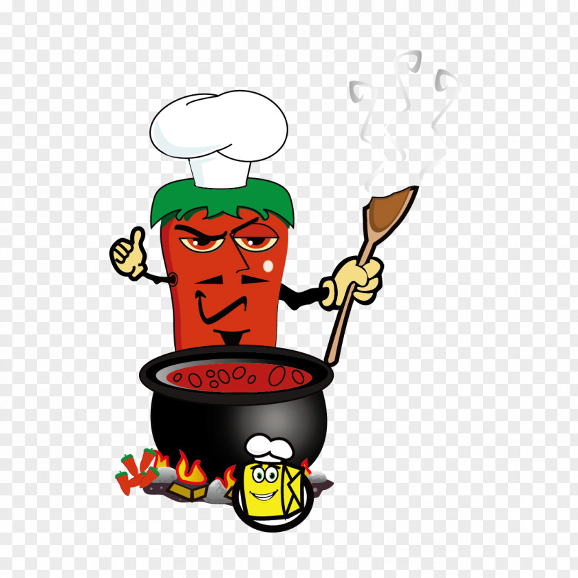 Creative People Pepper Chili Con Carne Thai Cuisine Cooking Hot And Sour Soup PNG