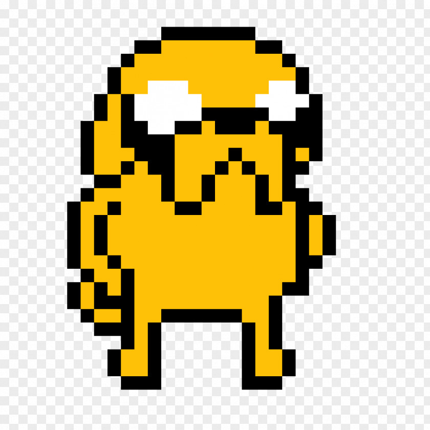 Jake The Dog Finn Human Bead Pattern PNG