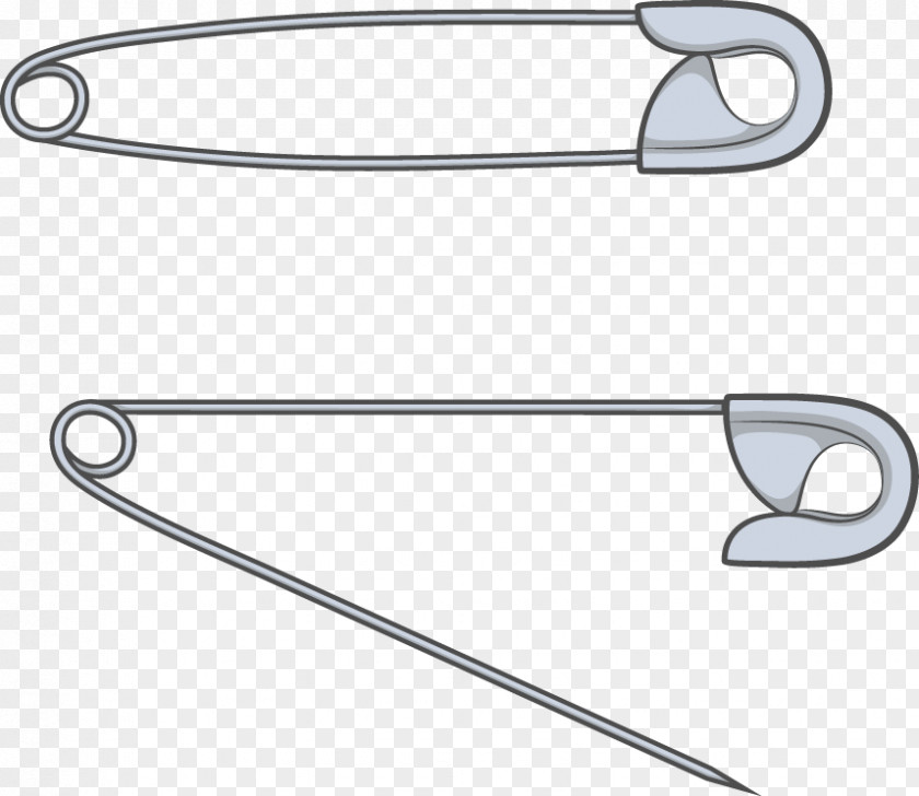 Pin Lock Paper Clip Safety PNG