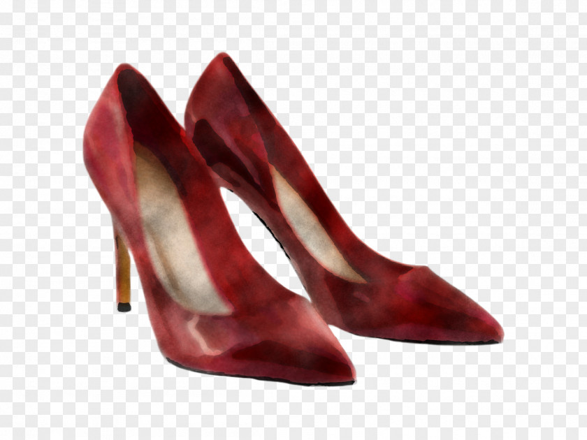 Satin Leather Footwear High Heels Red Court Shoe Basic Pump PNG