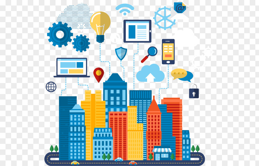 Technology Internet Of Things Smart City Business Industry PNG
