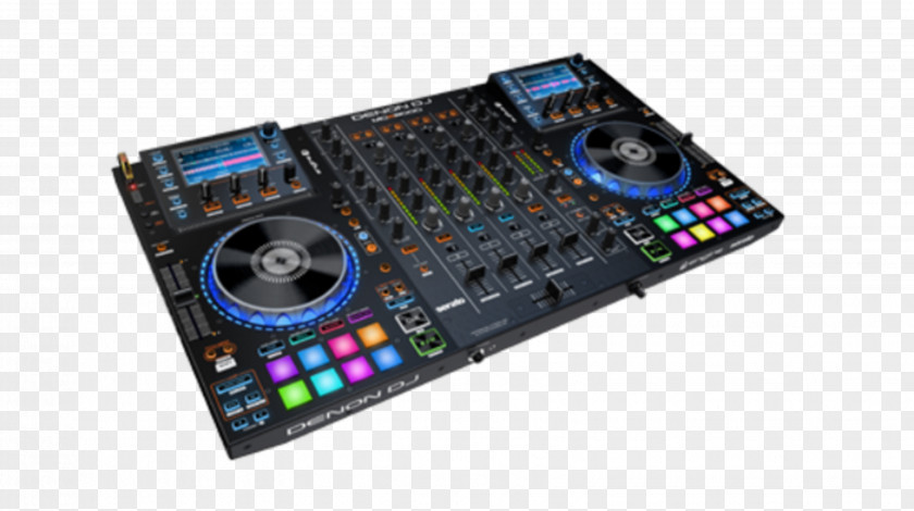 Turntables Denon MCX8000 NAMM Show DJ Controller Disc Jockey PNG