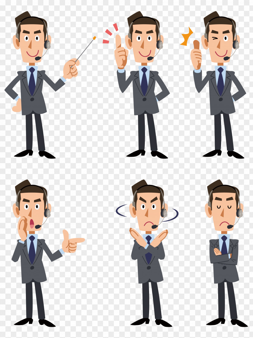 White Collar Business People Royalty-free Suit Illustration PNG