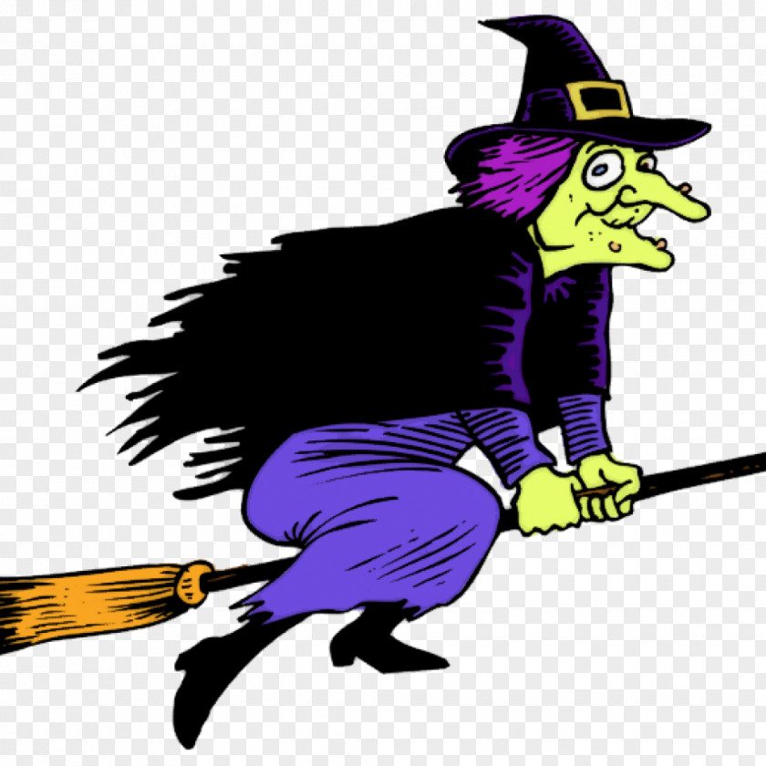 Costume Accessory Household Cleaning Supply Witch Cartoon PNG