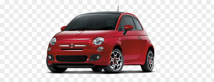 Fiat Automobiles 2013 FIAT 500 Car PNG