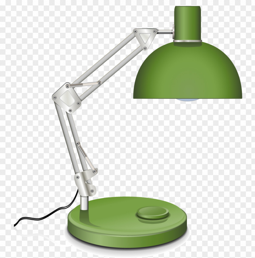 Green Small Lamp Download Designer PNG