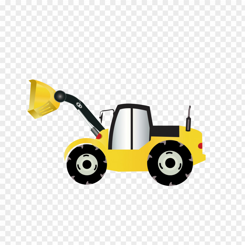 Large Bulldozer Architectural Engineering Heavy Equipment Construction Site Safety Clip Art PNG