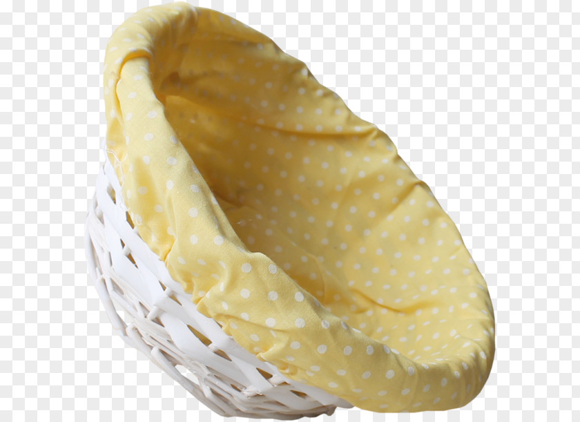 Yellow Bamboo Basket Baskets PNG