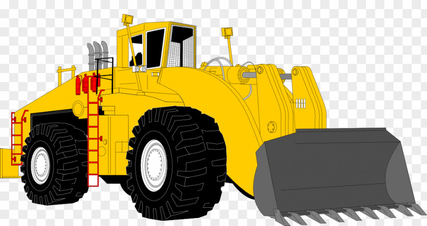 Yellow Tractor Cliparts Architectural Engineering Excavator Loader Bobcat Company Clip Art PNG