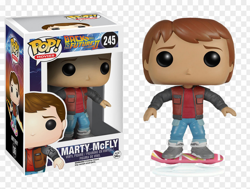 Back To The Future Part Ii Marty McFly Dr. Emmett Brown Funko Pop! Vinyl Figure PNG