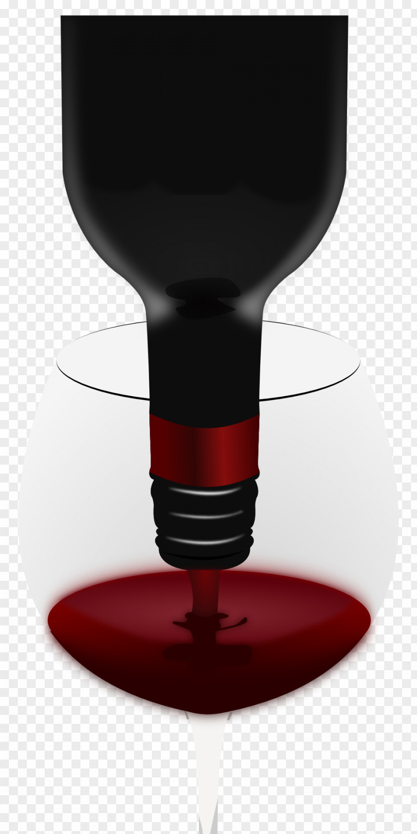 Bottle Red Wine White Champagne Ice PNG
