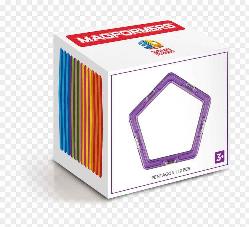 Building Magformers 63076 Magnetic Construction Set Hexagon Architectural Engineering 63069 Rainbow 14-Piece PNG