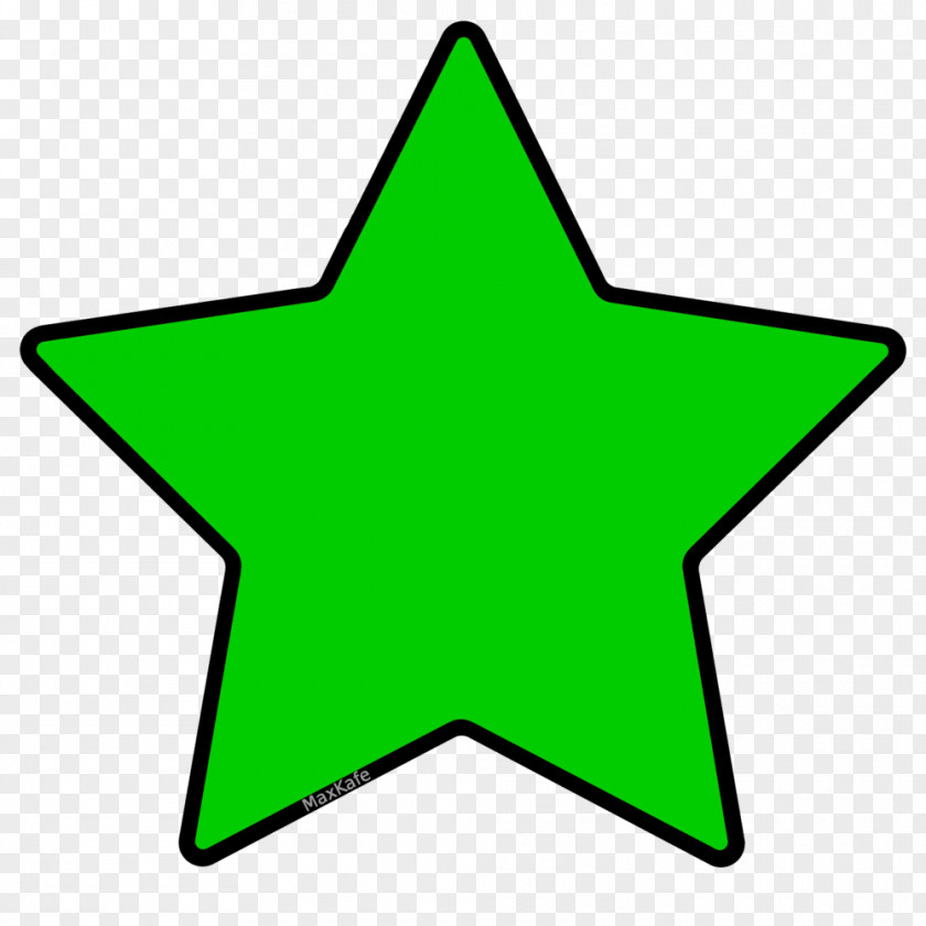 Green Starlight Star Clip Art PNG