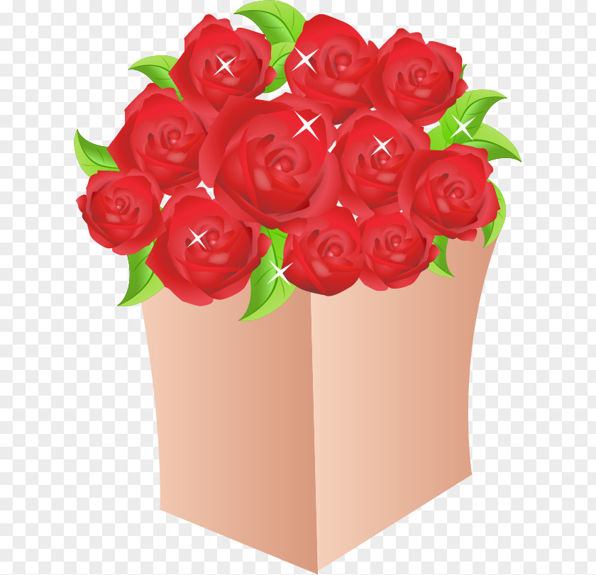 Bouquet Flowers Roses PNG